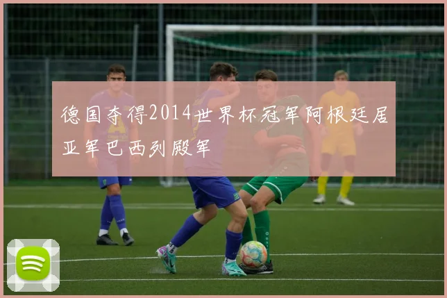 德国夺得2014世界杯冠军阿根廷居亚军巴西列殿军